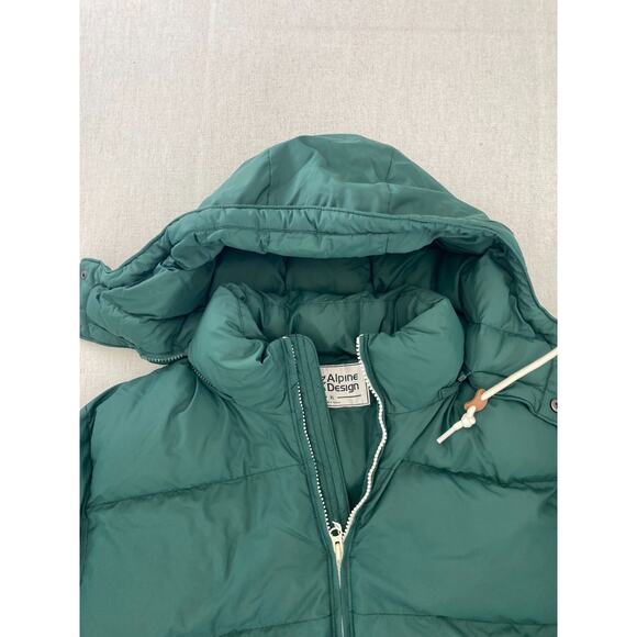 Alpine Design 1962 Puffer Jacket Mens XL Forest Shadow Water Repellent NWT - Picture 7 of 16